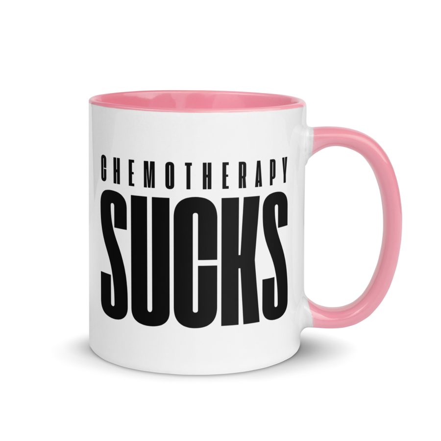 "Chemotherapy Sucks" Colored Mug - Image 13