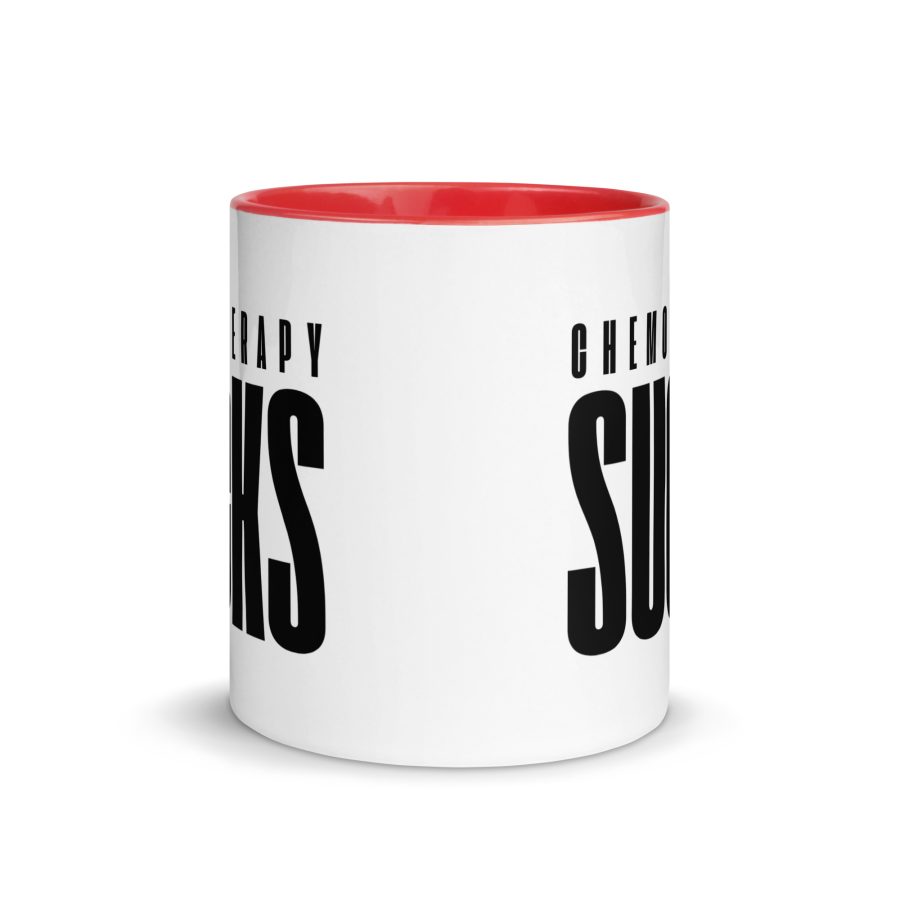 "Chemotherapy Sucks" Colored Mug - Image 9