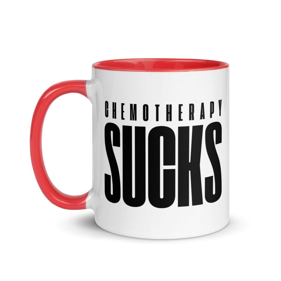"Chemotherapy Sucks" Colored Mug - Image 10