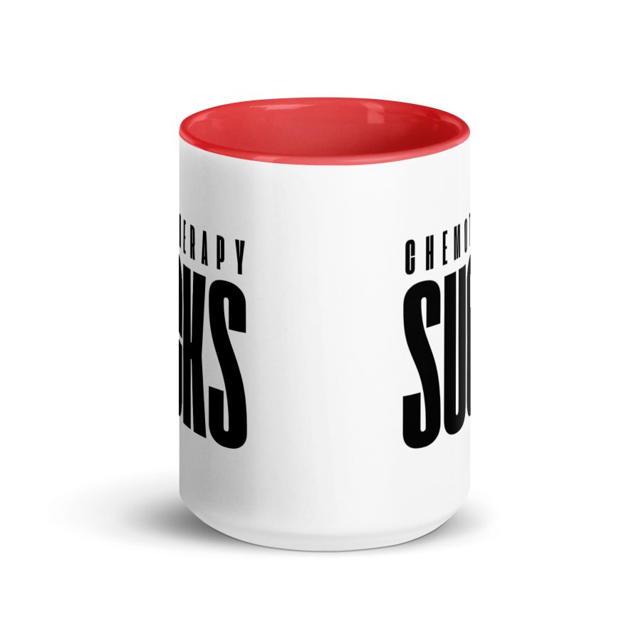 "Chemotherapy Sucks" Colored Mug - Image 12