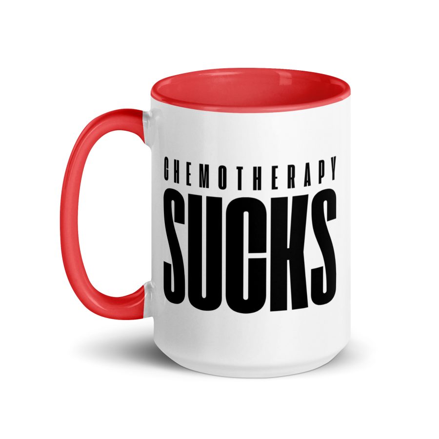 "Chemotherapy Sucks" Colored Mug
