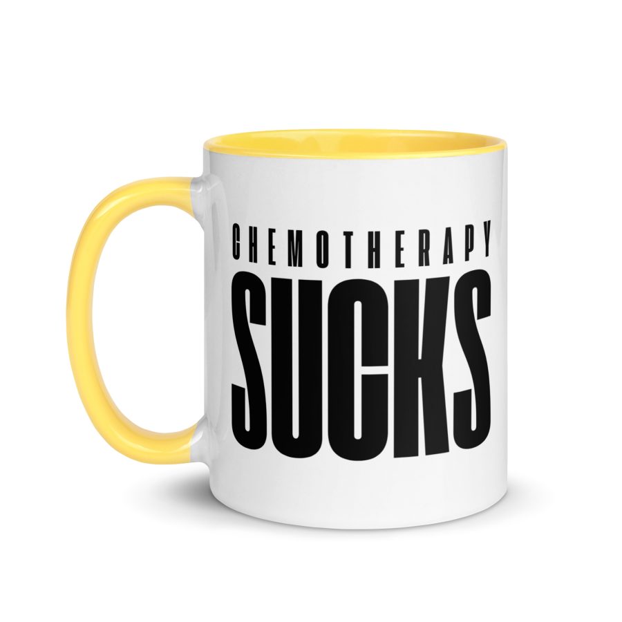 "Chemotherapy Sucks" Colored Mug - Image 18