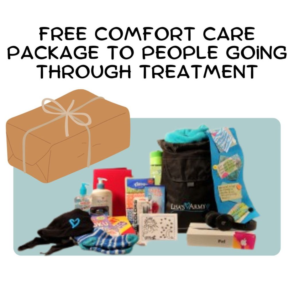 Free Comfort Care Package To People Going Through Treatment