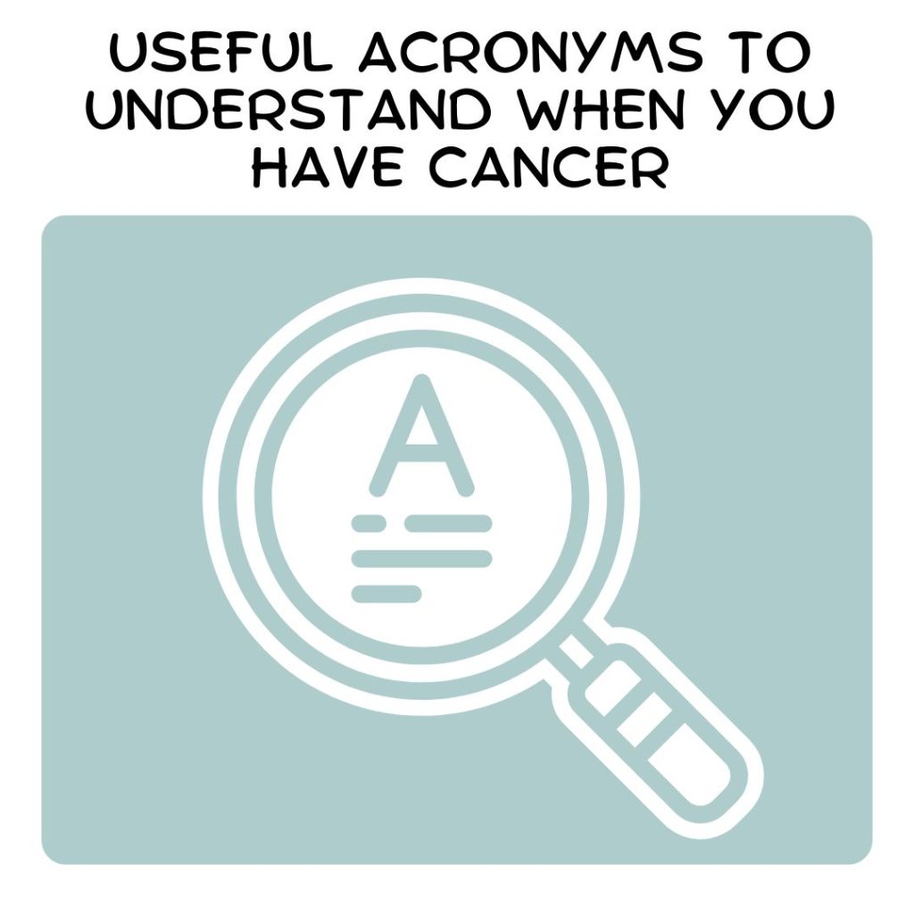 Abbreviations And Acronyms Used In Oncology