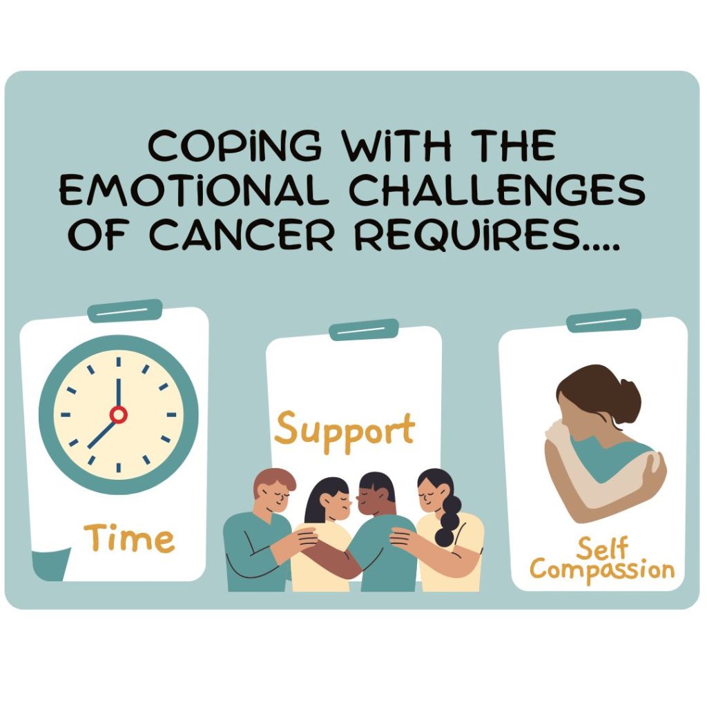 Coping with the emotional challenges of cancer requires