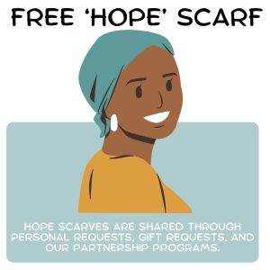 Free ‘Hope’ Scarf