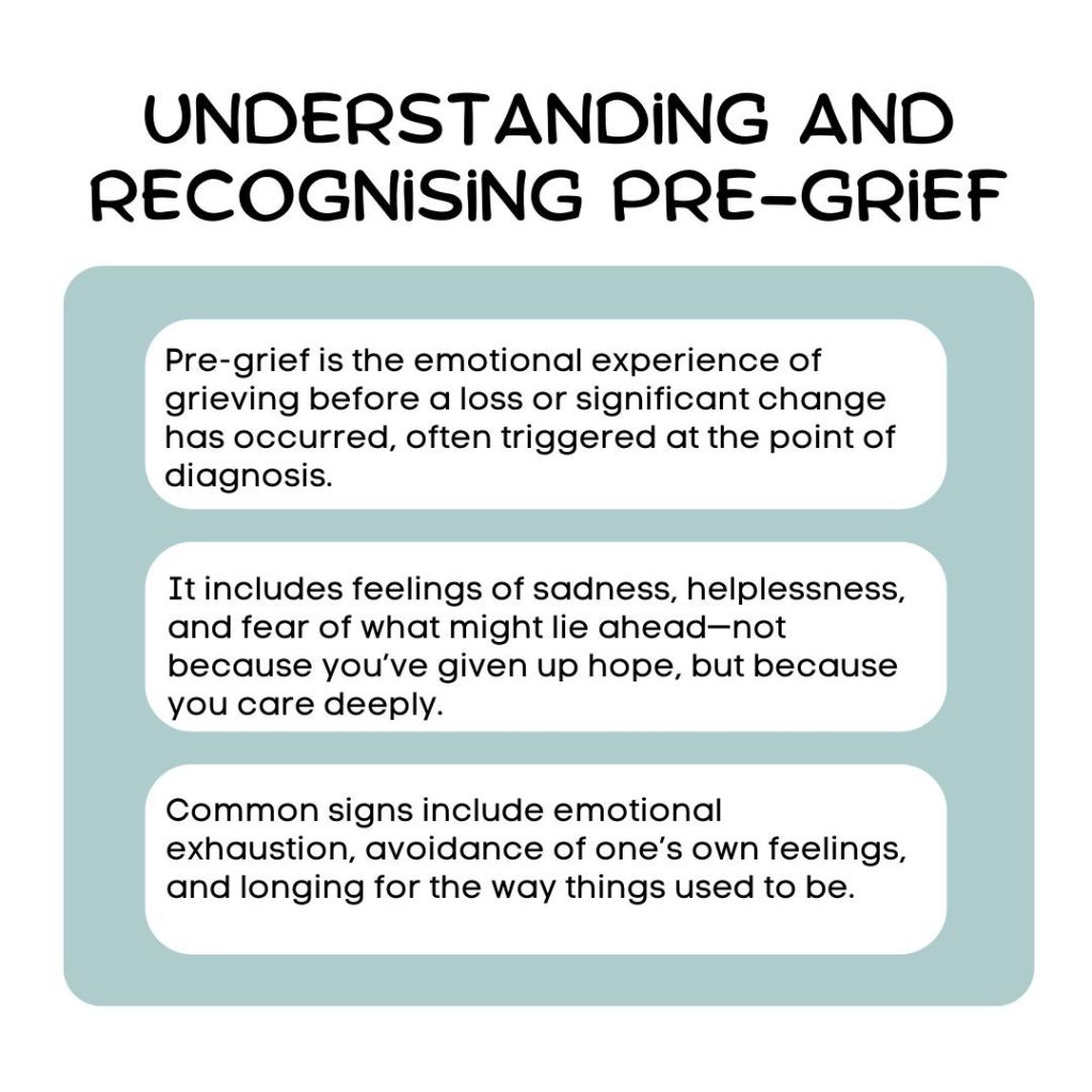 Understanding And Recognising Pre-Grief
