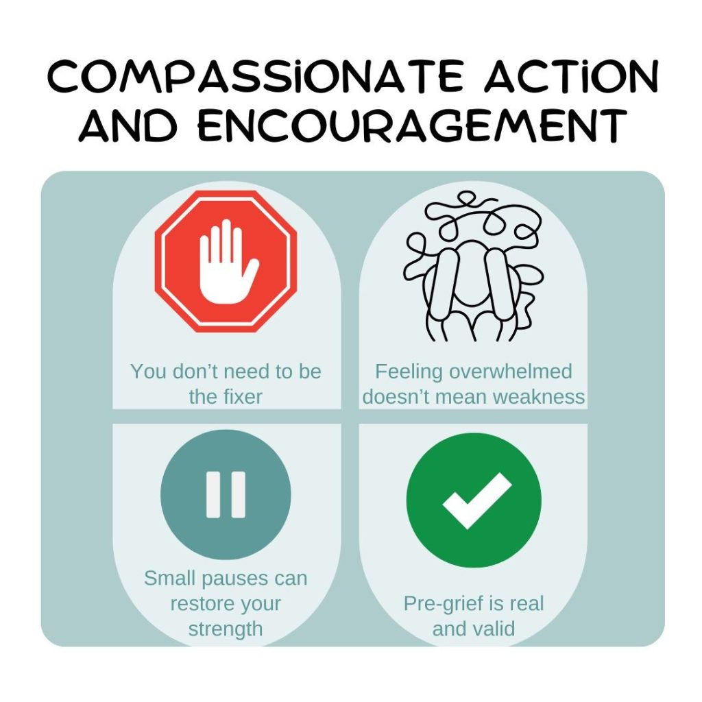 Compassionate Action And Encouragement
