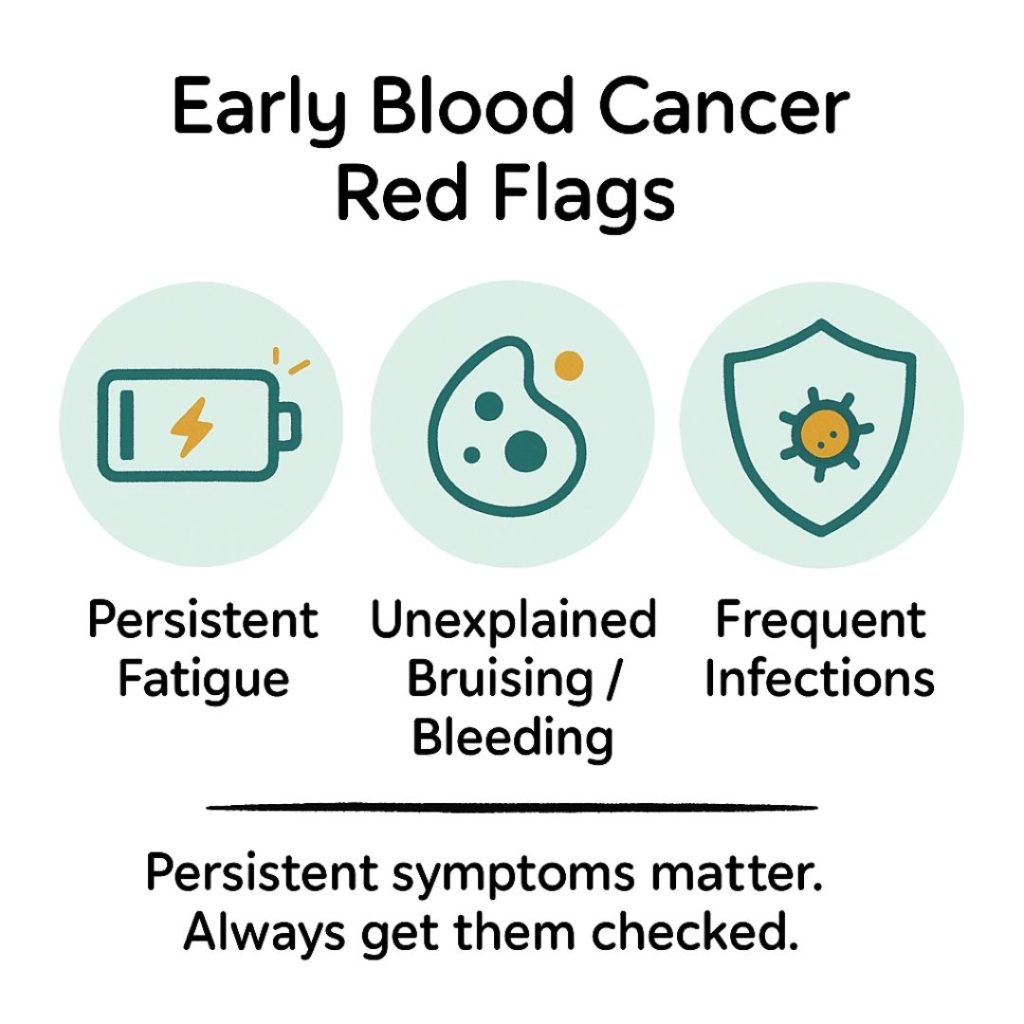 Early blood cancer red flags