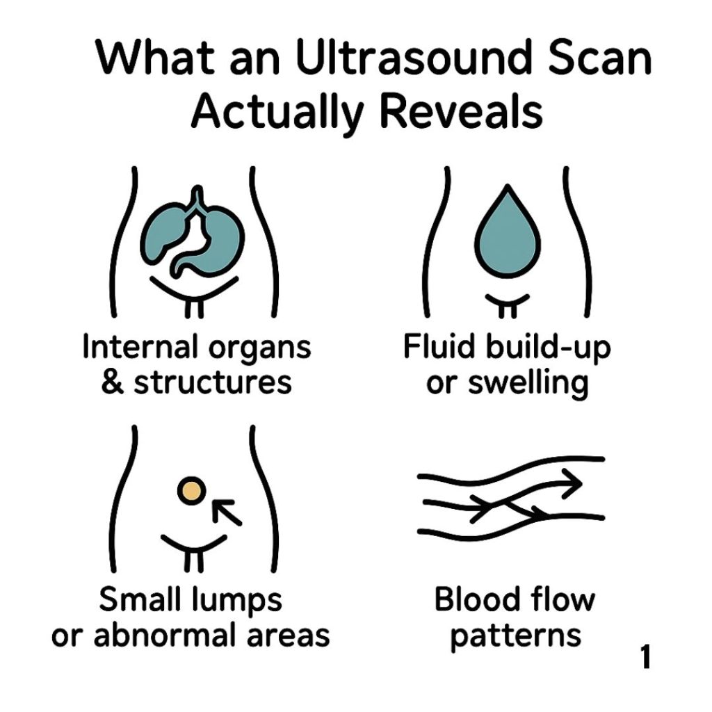 What an ultrasound reveals