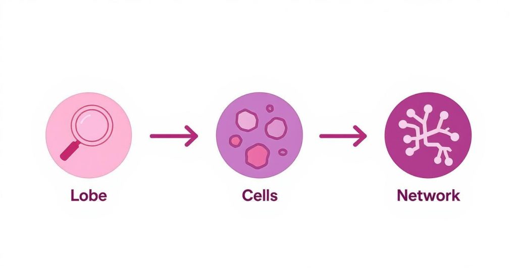 Infographic about lobular breast cancer