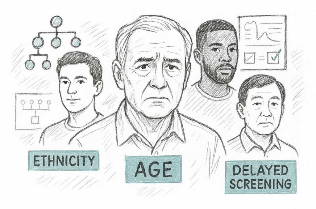 Risk of prostate cancer