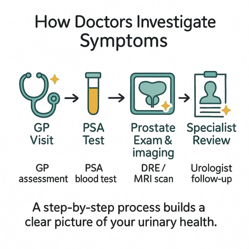 How doctors investigate  symptoms