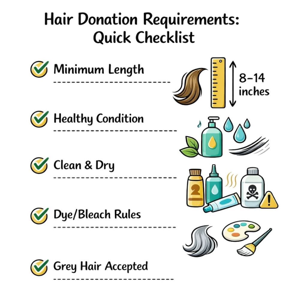 Hair Donation Requirements