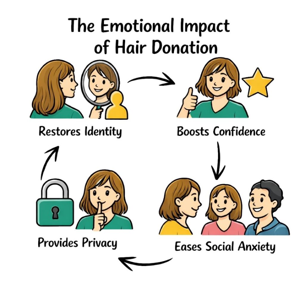 The Emotional Impact of Hair Donation