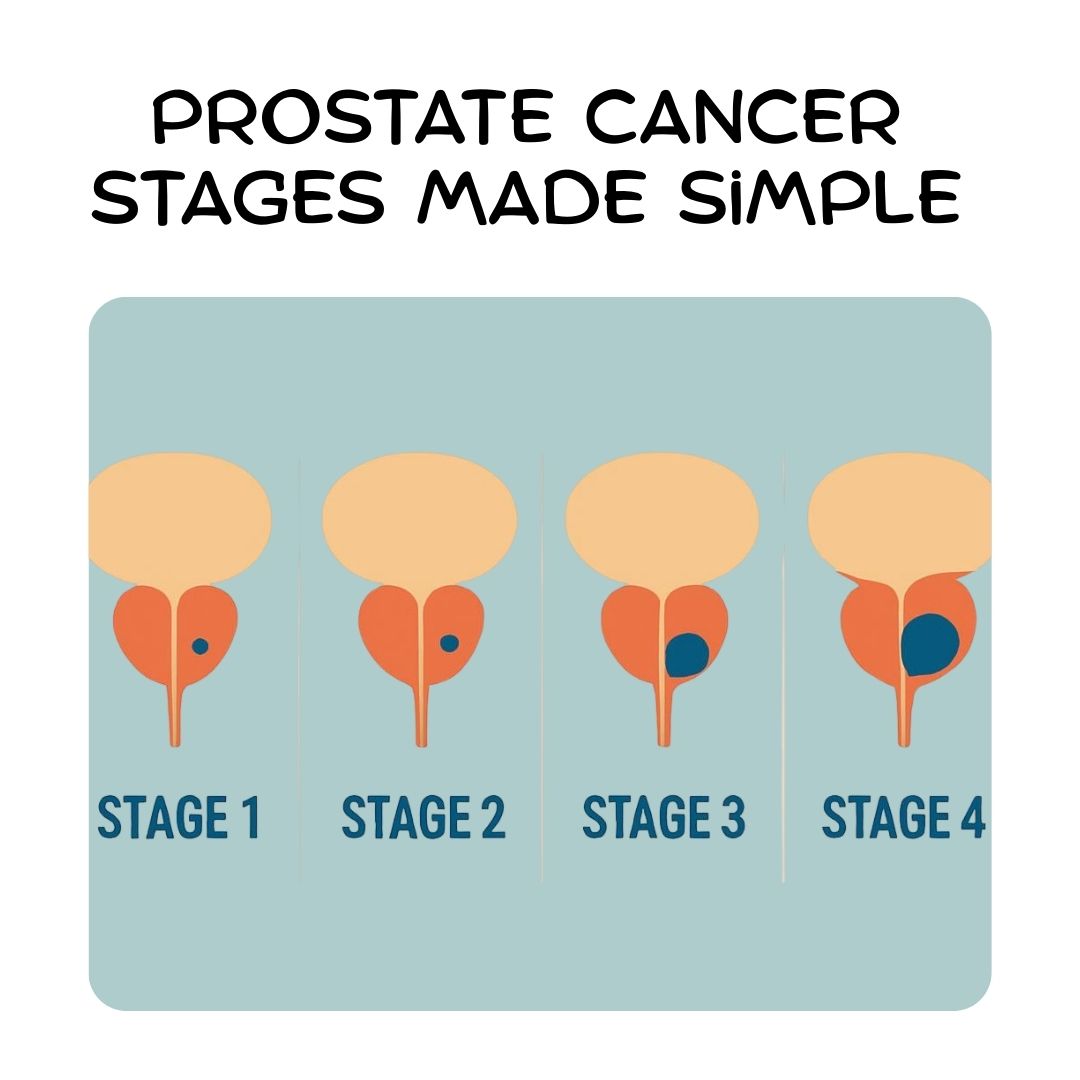 Understand the stages of prostate cancer, from Gleason scores to the TNM system. Learn how staging guides your diagnosis, treatment options, and path forward.