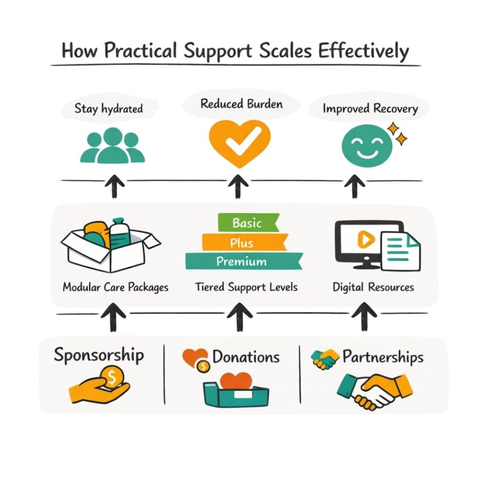 How practical support scales effectively