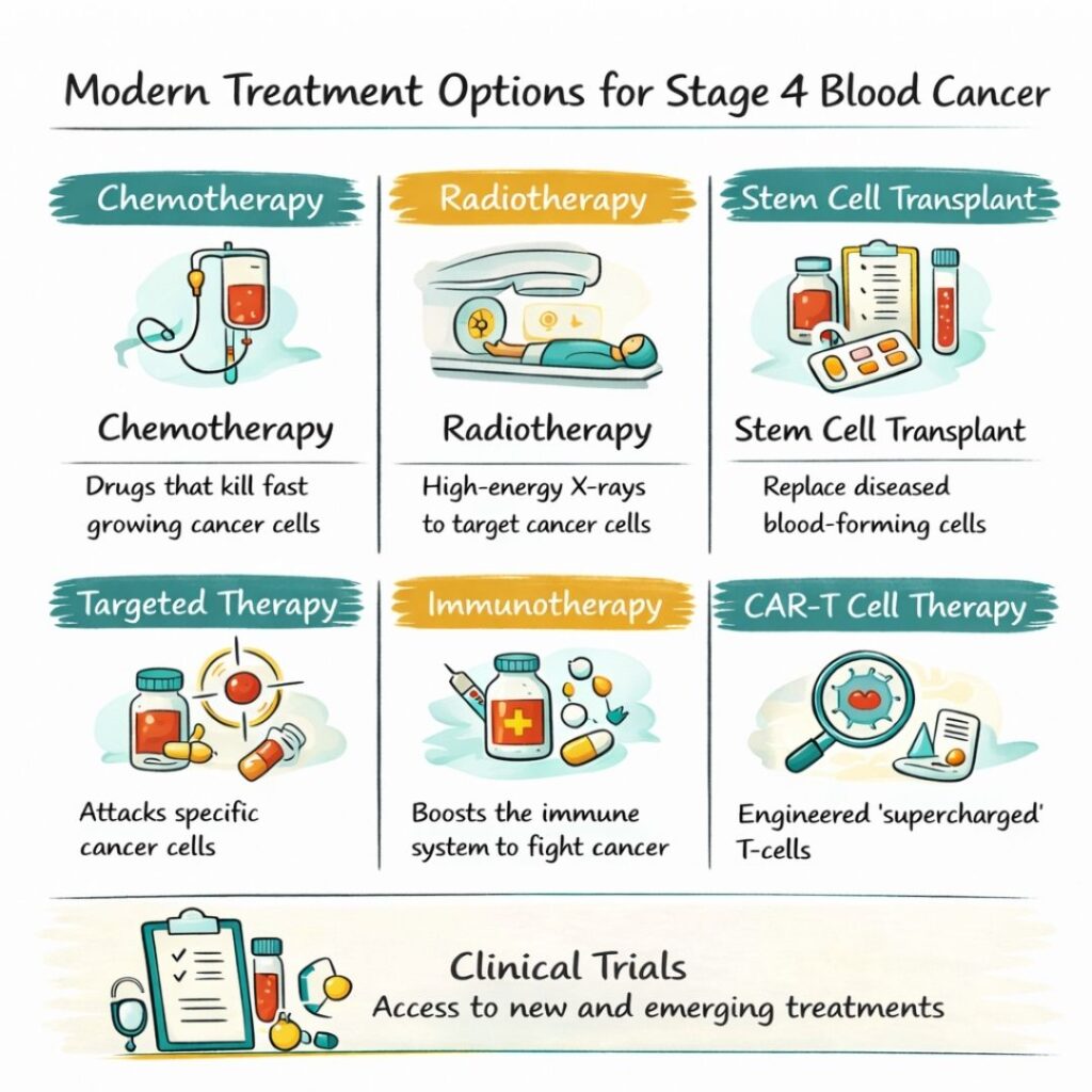 Modern treatment options for stage 4