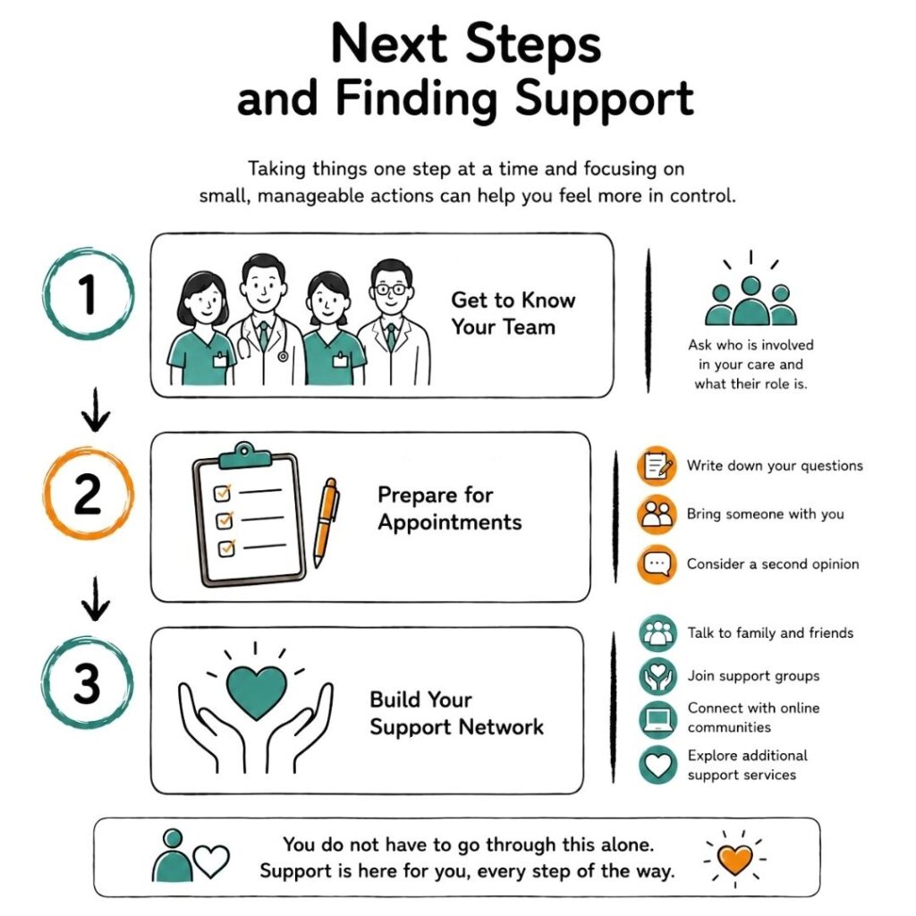 Next Steps and Finding Support in Lung Cancer