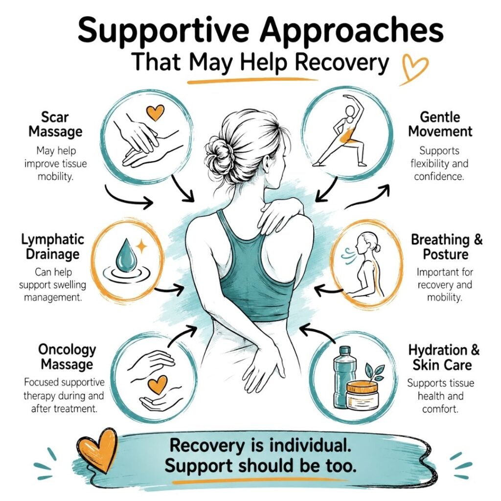 Supportive approaches to surgery recovery