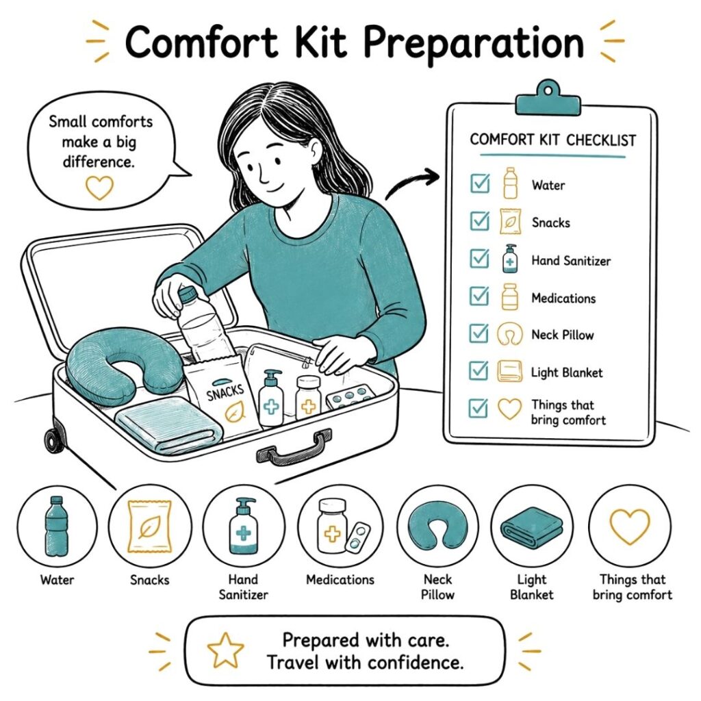 Comfort Kit Preparation