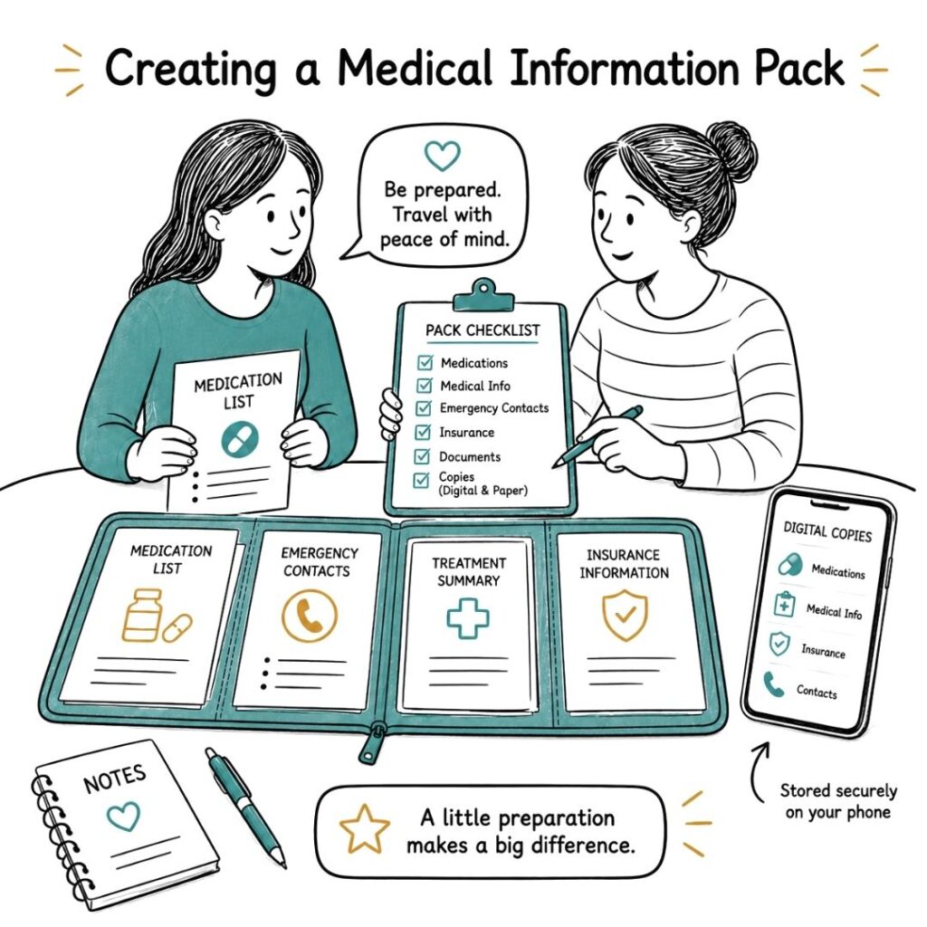 Creating a Medical Information Pack