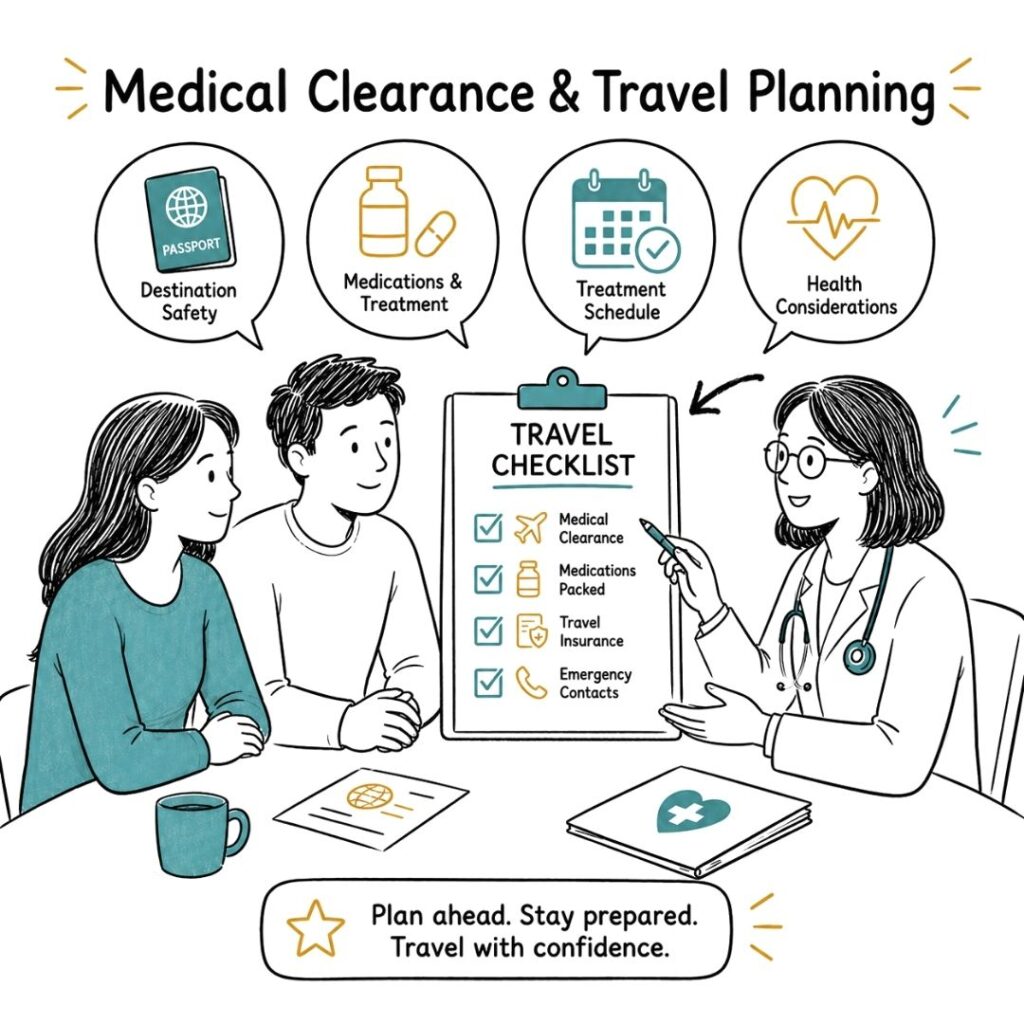 Medical Clearance and Travel Planning