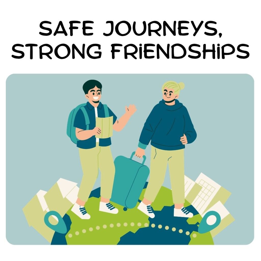 Planning Safe Journeys for Friends with Cancer