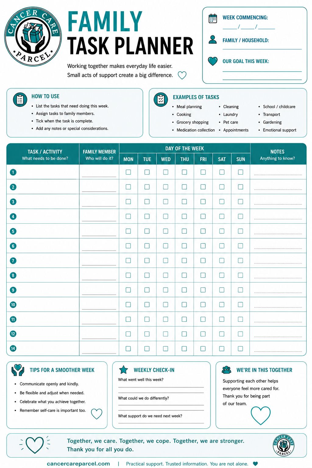 Family Task Planner