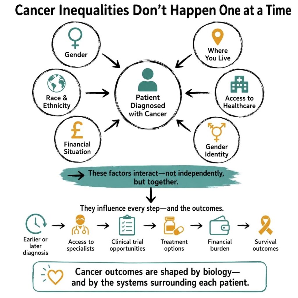 The Compounding Effect of Cancer Inequalities
